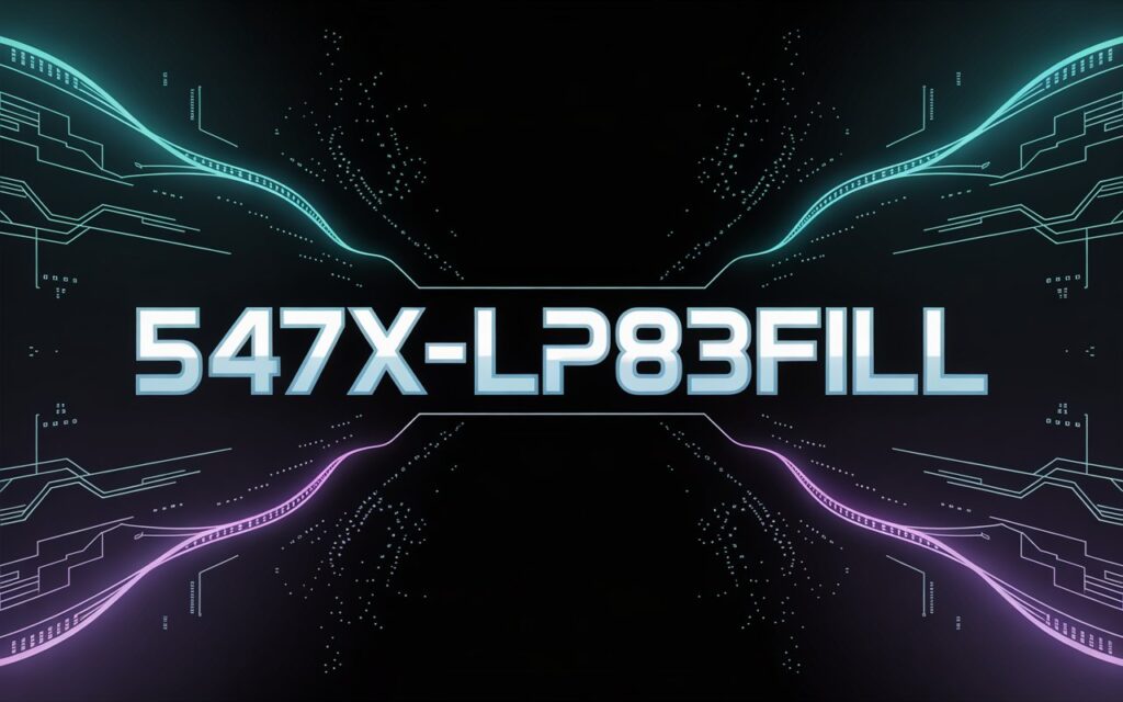when is 547x-lp83fill going to be live
