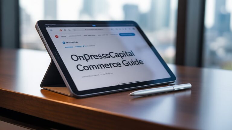 Commerce Guide Onpresscapital: Easy Steps to Start Your Online Store