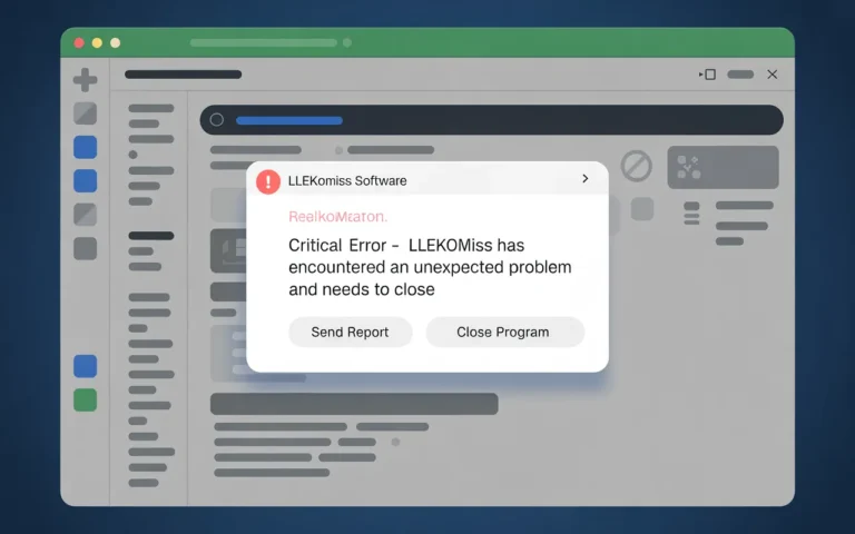 problem on llekomiss software